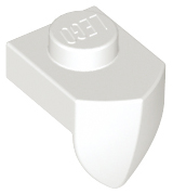 Plate, Modified 1 x 1 with Tooth Vertical