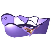 Hero Factory Creature Head, Jaw without Axle Hole with Orange Eyes Pattern