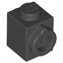 Brick, Modified 1 x 1 with Stud on Side and Conductive Element on Opposite Side (AppBrick)