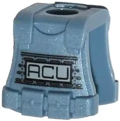 Minifigure Vest Body Armor with 'ACU' Pattern