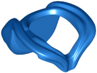 Minifigure Hood Folded Down