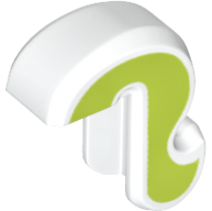 Cat Tail with Lime Sides Pattern