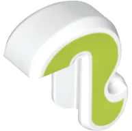 Cat Tail with Lime Sides Pattern