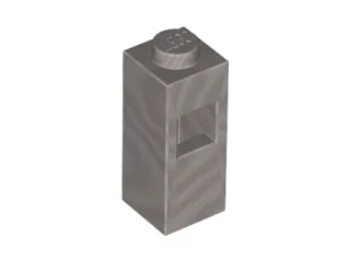 Brick, Modified 1 x 1 x 2 with Square Hole