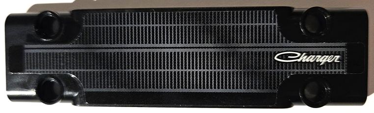 Technic, Panel Plate 3 x 11 x 1 with Vehicle Grille and Silver 'Charger' Pattern (Sticker) - Set 42111