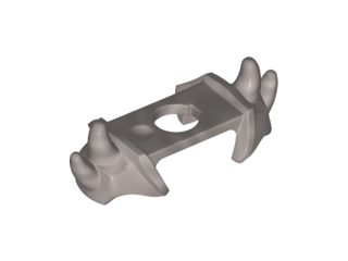 Minifigure Armor Shoulder Pads with 4 Spikes Pointed