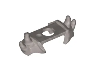 Minifigure Armor Shoulder Pads with 4 Spikes Pointed