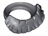 Minifigure Beard, Short Flared