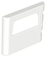 Duplo Door / Window Pane 1 x 4 x 3 with One Pane and Rounded Sides
