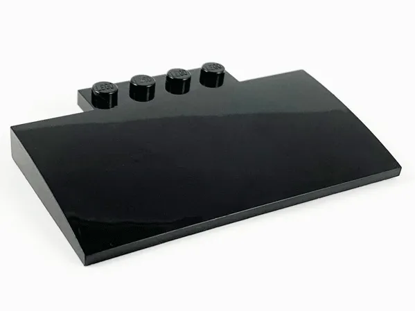 Slope, Curved 5 x 8 x 2/3 with 4 Studs