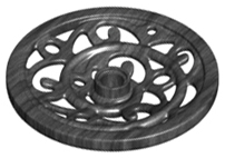 Wheel Wagon Huge (43mm D.) Ornamental