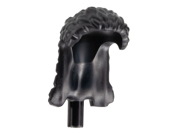 Minifigure, Hair Na'vi, Wide with Braids and Bar at End