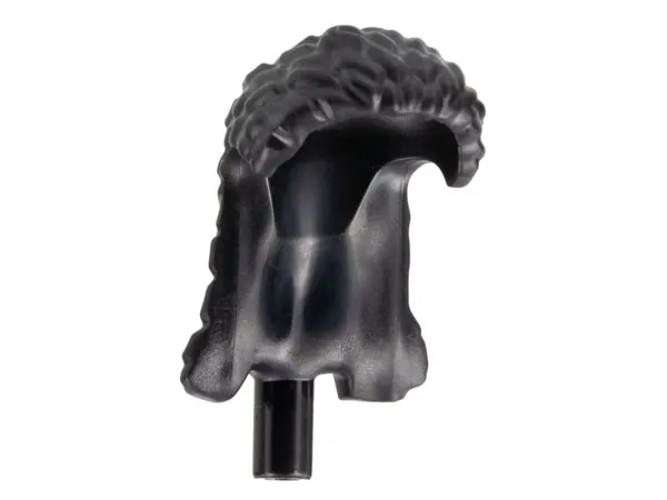 Minifigure, Hair Na'vi, Wide with Braids and Bar at End