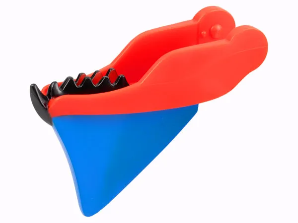 Dragon Head (Avatar Toruk) Jaw Lower with Blue Crest and Black Teeth Pattern