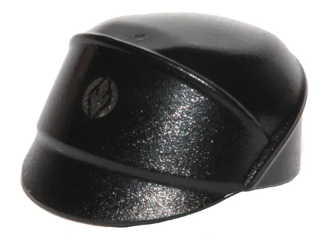 Minifigure, Headgear Cap, SW Sith Fleet Officer with Silver Sith Eternal Emblem Pattern