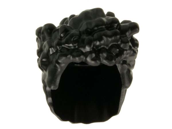 Minifigure, Hair Coiled and Mid-Length Sides