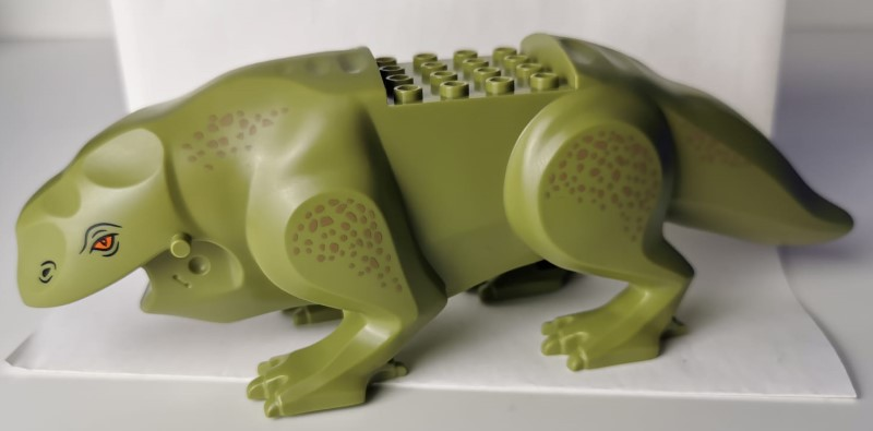 Dewback Body, Claws and Short Tail with Eyes and Nostrils and Leg Spots Pattern 2