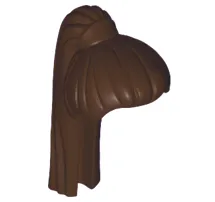 Minifigure, Hair Female Ponytail Long Straight with Hair Tie