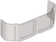 Glass for Train Front 2 x 6 x 2