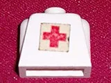 Torso Legoland with Red Cross Pattern (Sticker)