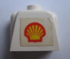 Torso Legoland with Shell Logo Pattern (Sticker)
