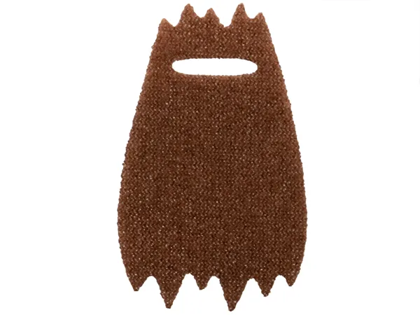 Minifigure Cape Cloth, Tattered, Fur Effect (Hun Warrior Cape)