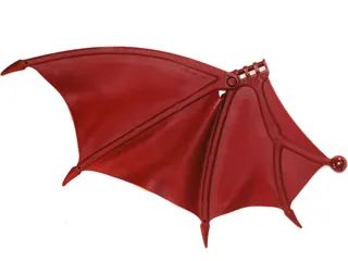 Dragon Wing 26 x 16 Folding Right with Spikes and Ball Joint Connector