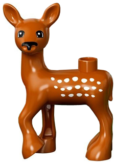 Duplo Deer Doe, Eyes White on Front and Back