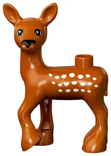 Duplo Deer Doe, Eyes White on Front and Back