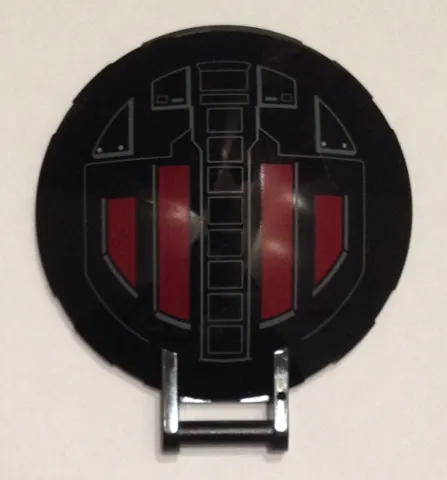 Dish 6 x 6 Inverted with Bar Handle with SW First Order TIE Fighter Hatch Pattern