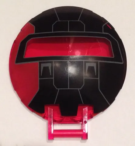 Dish 6 x 6 Inverted with Bar Handle with SW First Order TIE Fighter Rear Window Pattern