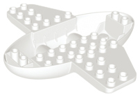 Duplo Airplane Midsize Fuselage Base with Wings