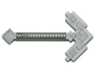 Minifigure, Utensil Pickaxe Pixelated (Minecraft)