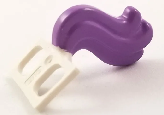 Minifigure Costume Tail Horse with Medium Lavender Hair Pattern