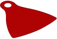 Minifigure Cape Cloth with Single Top Hole - Spongy Stretchable Fabric