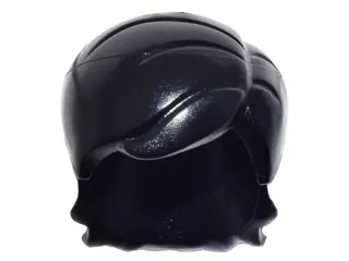 Minifigure, Hair Mid-Length with Side Part