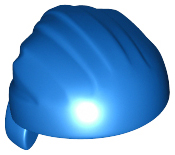 Minifigure, Headgear Hat, Cloth Wrap / Bandana with Double Tail in Back, Many Folds