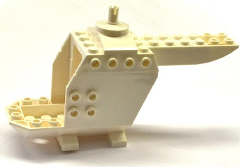 Helicopter Body with Top Pin