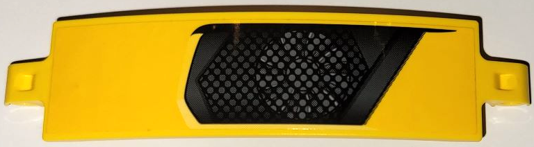 Technic, Panel Curved 3 x 13 with Fan and Black Grille Pattern Model Left Side (Sticker) - Set 42114