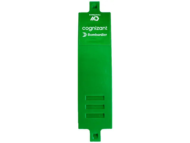 Technic, Panel Curved 3 x 13 with White 'CoreWeave', 'cognizant' and 'Bombadier' Logos Pattern (Sticker) - Set 42240