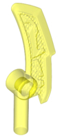 Minifigure, Weapon Blade with Bar (Ninjago Jade Blade)