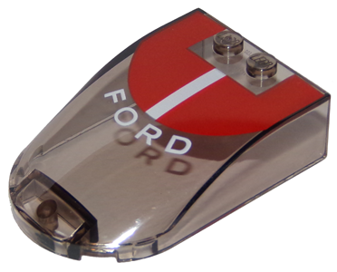 Windscreen 6 x 4 x 1 1/3 Canopy Straight Sides with Ford GT Roof Pattern