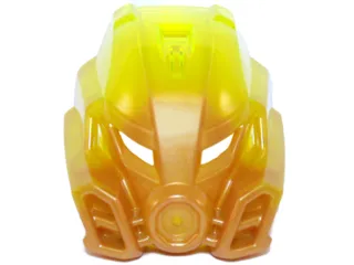 Bionicle Mask of Stone with Marbled Trans-Neon Green Pattern
