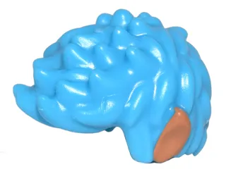 Mini Doll, Hair Short Spiked with Medium Nougat Elf Ears Pattern