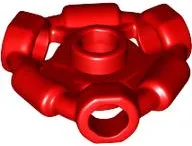 Minifigure, Weapon Holder Ring with 3 Bars and 3 Bar Holes (Ninjago Aeroblade Center) - Open Stud