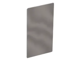 Foam Plastic Mirror Front and White Paper Backing