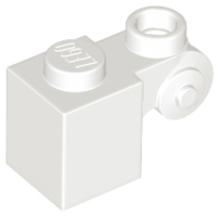 Brick, Modified 1 x 1 with Scroll with Hollow Stud