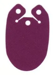 Mini Doll, Cape Cloth, Friends, Round Bottom with 3 Small Top Holes