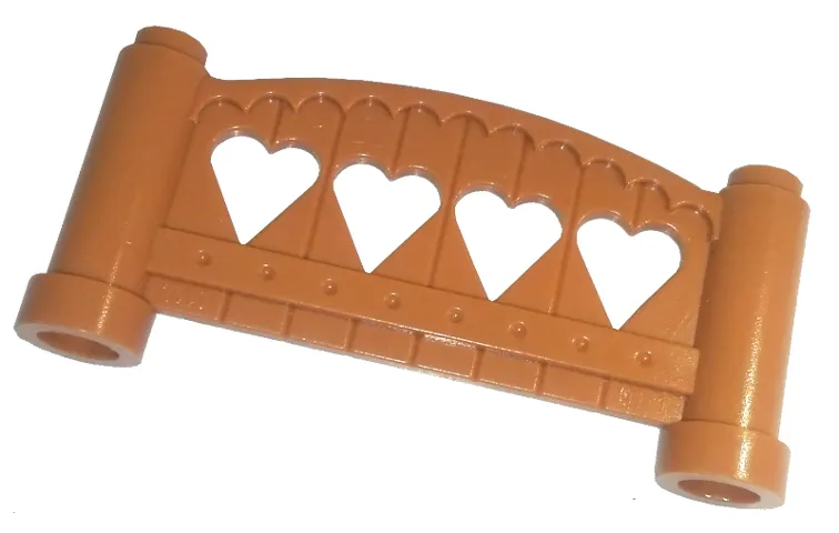 Fabuland Fence 1 x 6 x 2 Rounded