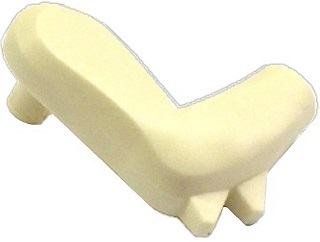 Dinosaur Leg Small (Front) with Pin and 2 Elbow Spikes - Right